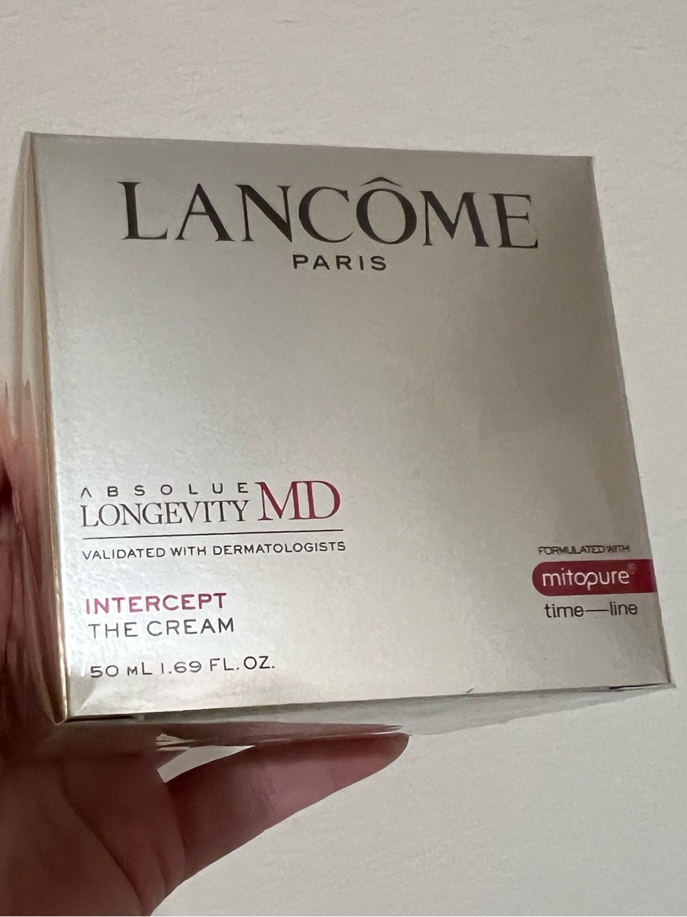 NEW! Lancôme Absolue Longevity MD Intercept The Cream Full Size $155.00 Retail. - Picture 2 of 5